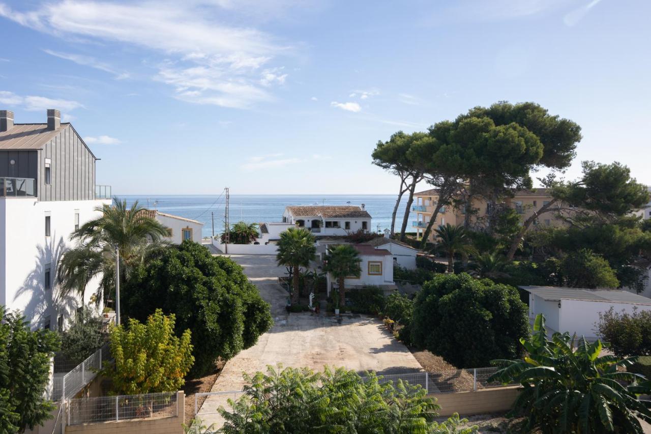 Javea Terraza + Piscina + Vistas Al Mar Platja de Larenal Exteriér fotografie