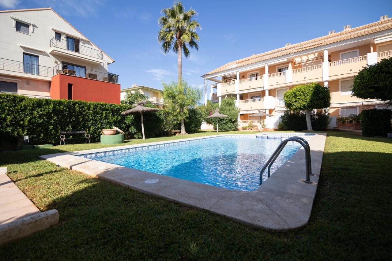 Javea Terraza + Piscina + Vistas Al Mar Platja de Larenal Exteriér fotografie