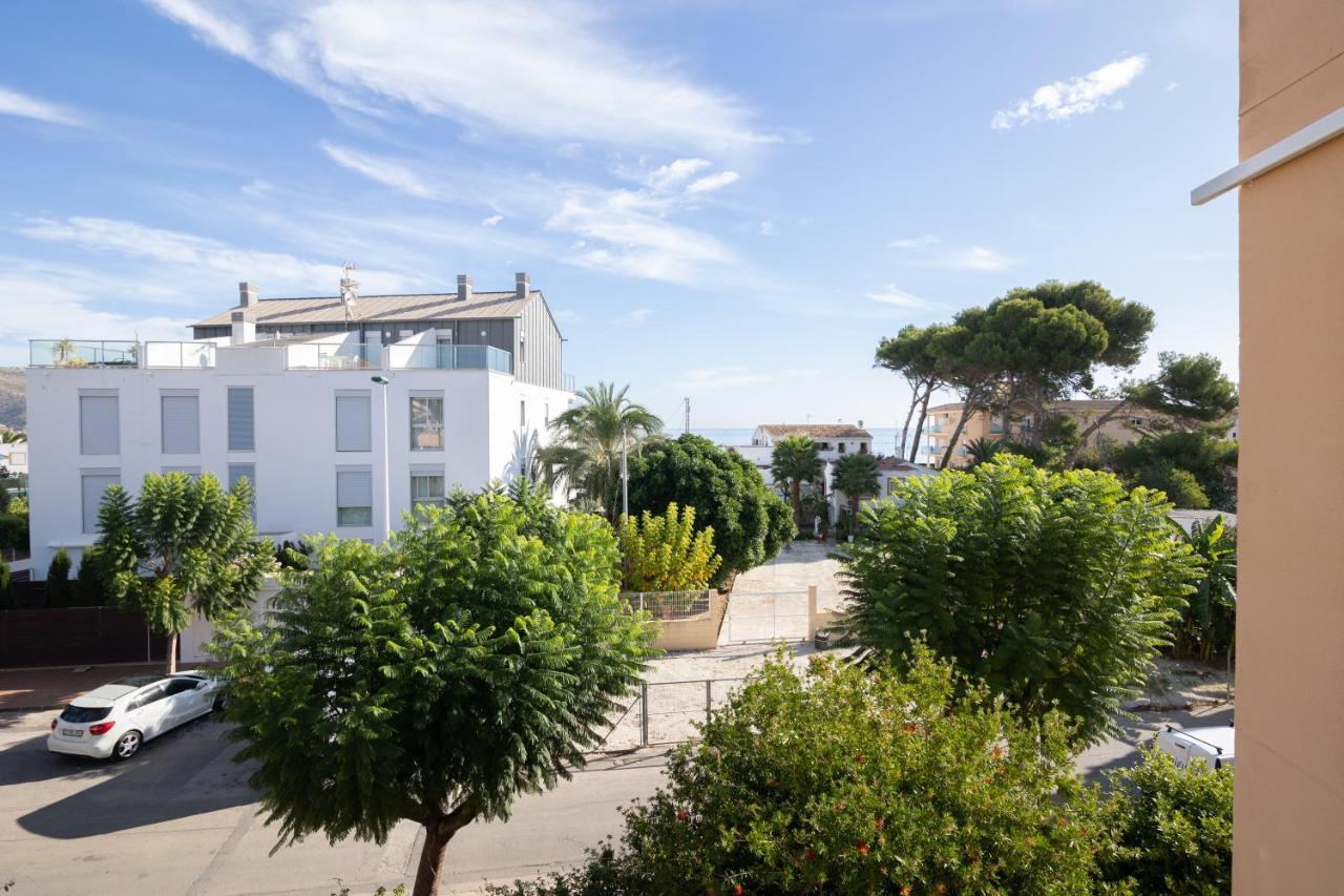 Javea Terraza + Piscina + Vistas Al Mar Platja de Larenal Exteriér fotografie